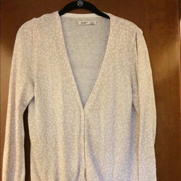 Old Navy Sweaters - White/Tan cardigan